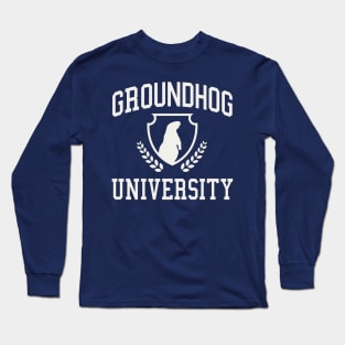 Phil the Groundhog University Punxsutawney Phil  Groundhog Day Long Sleeve T-Shirt